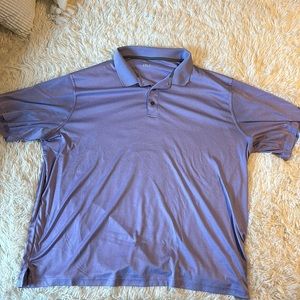 Men’s Reebok golf shirt short sleeve purple
